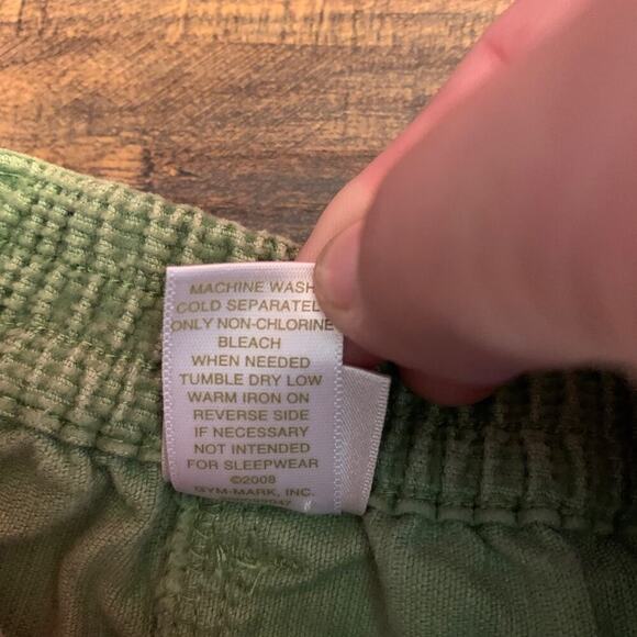 JANIE AND JACK Girl’s Green Corduroy Pleated Skirt with Bow Belt/Size: 12-18 Mos - Picture 5 of 9